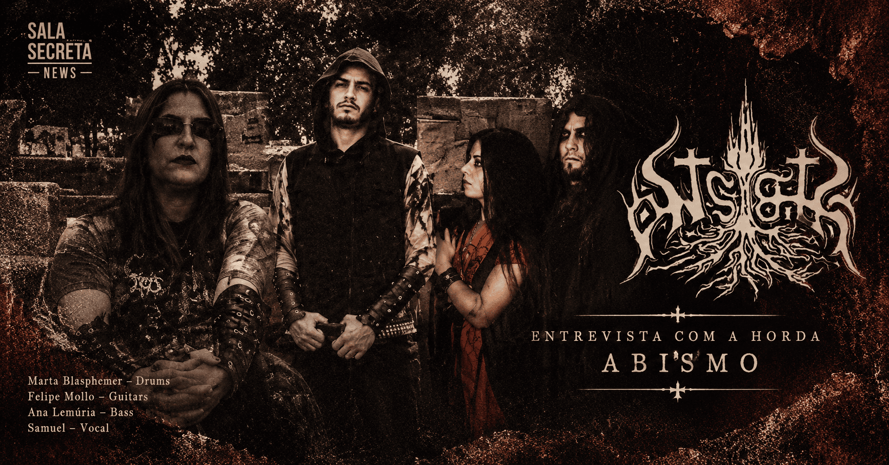 Entrevista com a Horda Abismo sobre sua trajetória e o Pagan Metal